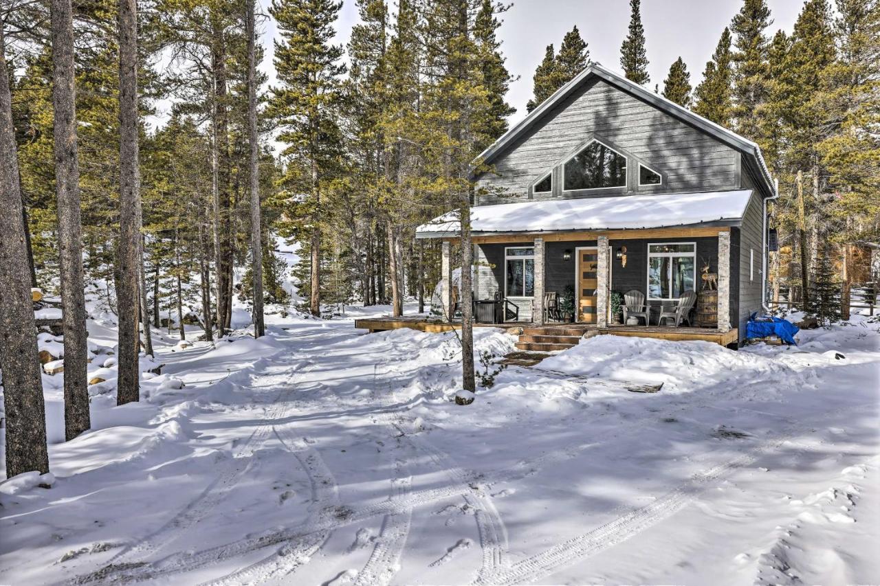 Modern Mtn Cabin Less Than 2 Mi To St Marys Glacier Idaho Springs Dış mekan fotoğraf