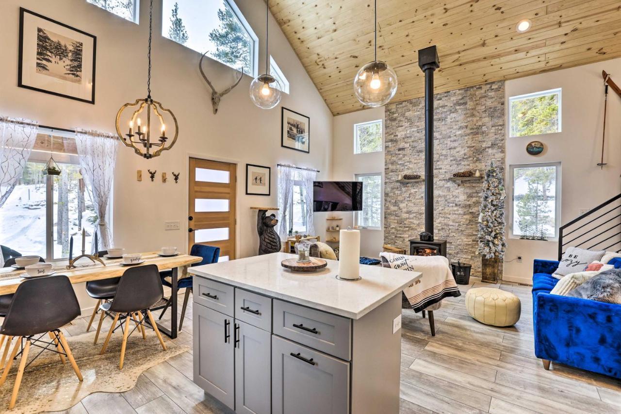 Modern Mtn Cabin Less Than 2 Mi To St Marys Glacier Idaho Springs Dış mekan fotoğraf